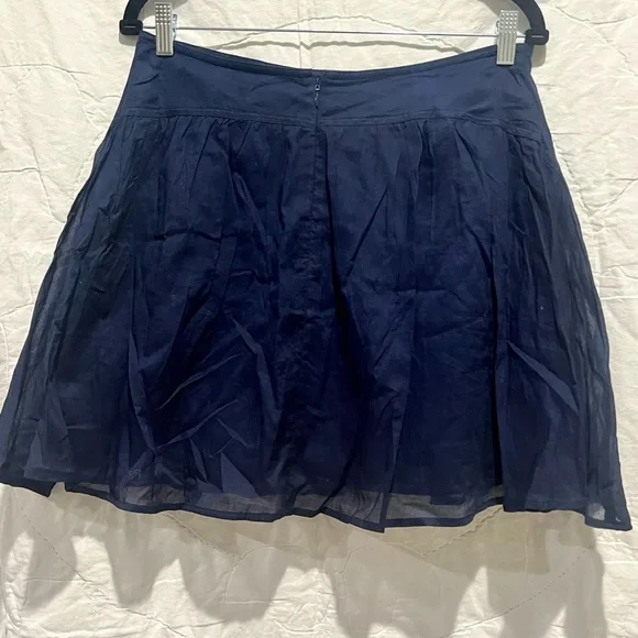 J. Crew Cotton Tiered Voila Mini Skirt Size 8 - Picture 3 of 7